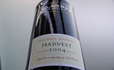 Malmsey Madeira Wine - Photo of the label