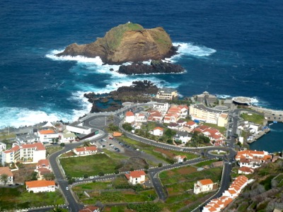 Overview picture of Porto Moniz